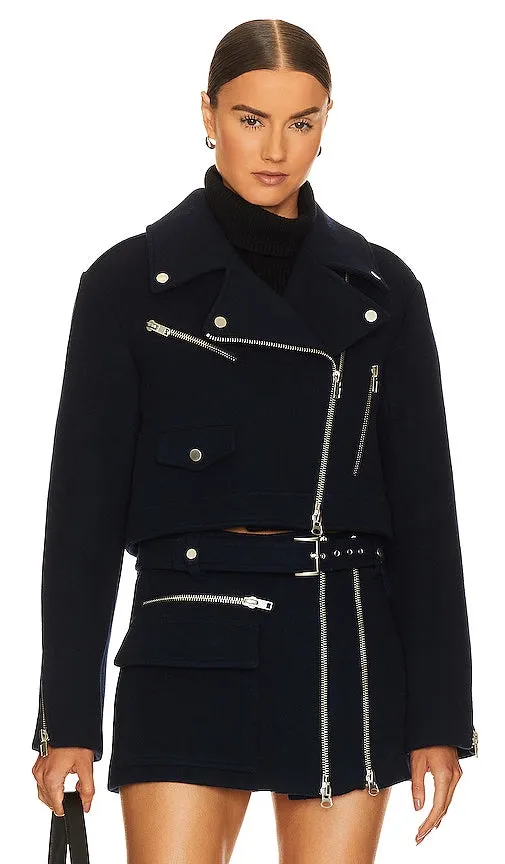 A.L.C. Oxford Jacket in Navy