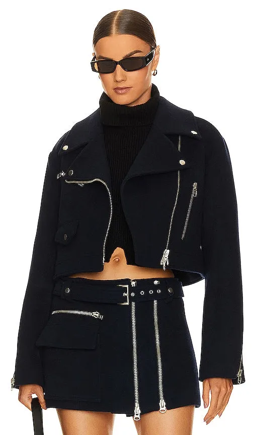 A.L.C. Oxford Jacket in Navy