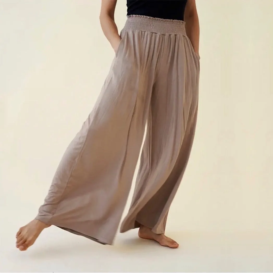 Bamboo Maxi Palazzo Pant