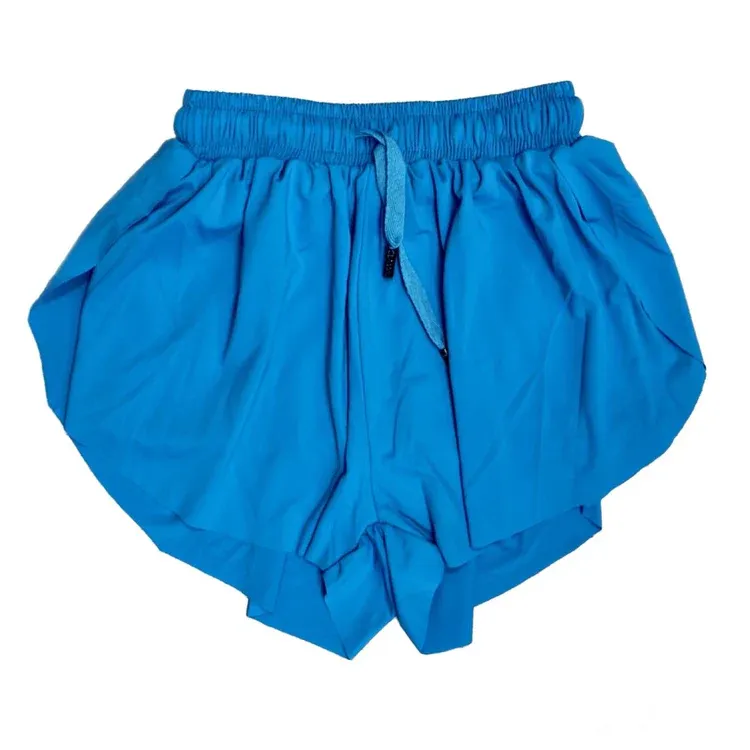 Bright Blue Butterfly Shorts