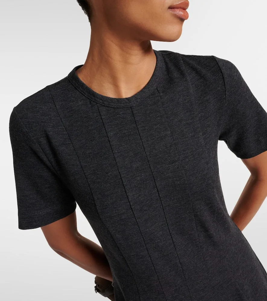Brunello Cucinelli Wool and cashmere midi dress