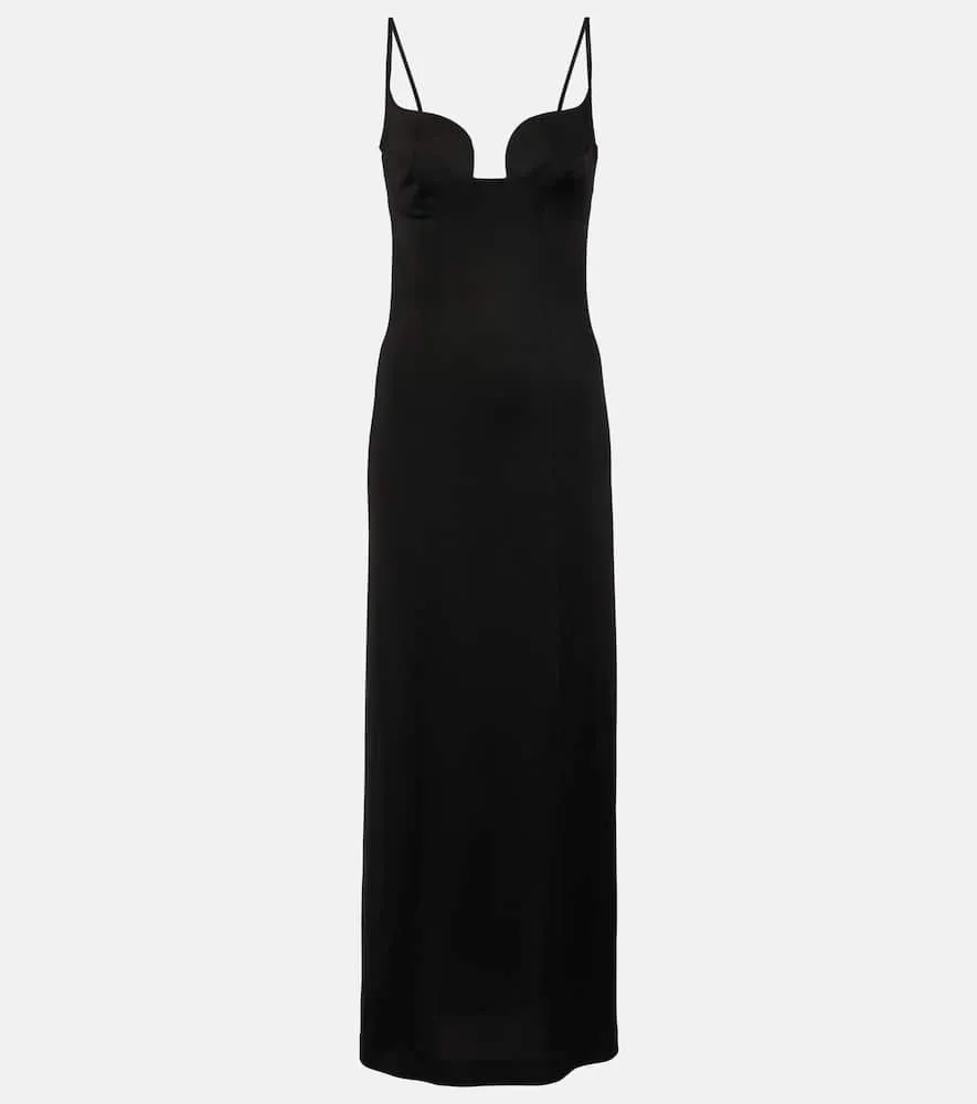 Galvan Nouveau bustier dress