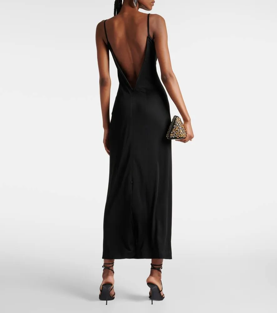 Galvan Nouveau bustier dress