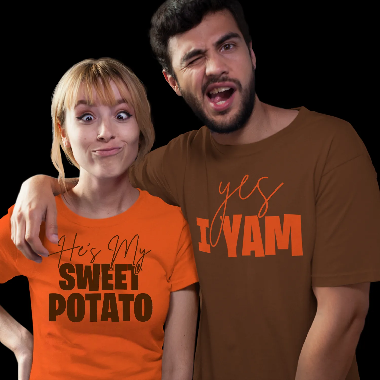 He's my sweet potato I yam shirts, thanksgiving shirts for couples, couple thanksgiving shirt, thanksgiving couple shirts