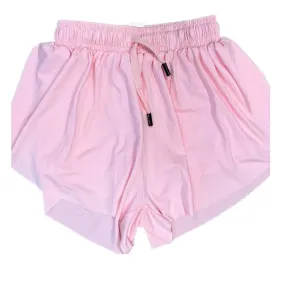 Light Pink Butterfly Shorts