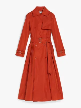 MAX MARA Silk taffeta duster coat