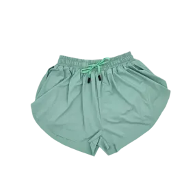 Mint Butterfly Shorts