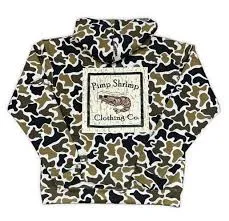 Pimp Shrimp New School Camo Mid-Weight Hoodie
