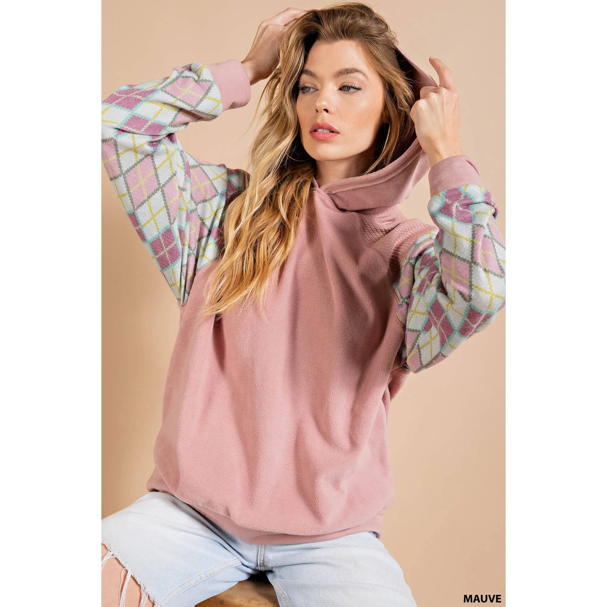 Super Soft Harlequin Hoodie