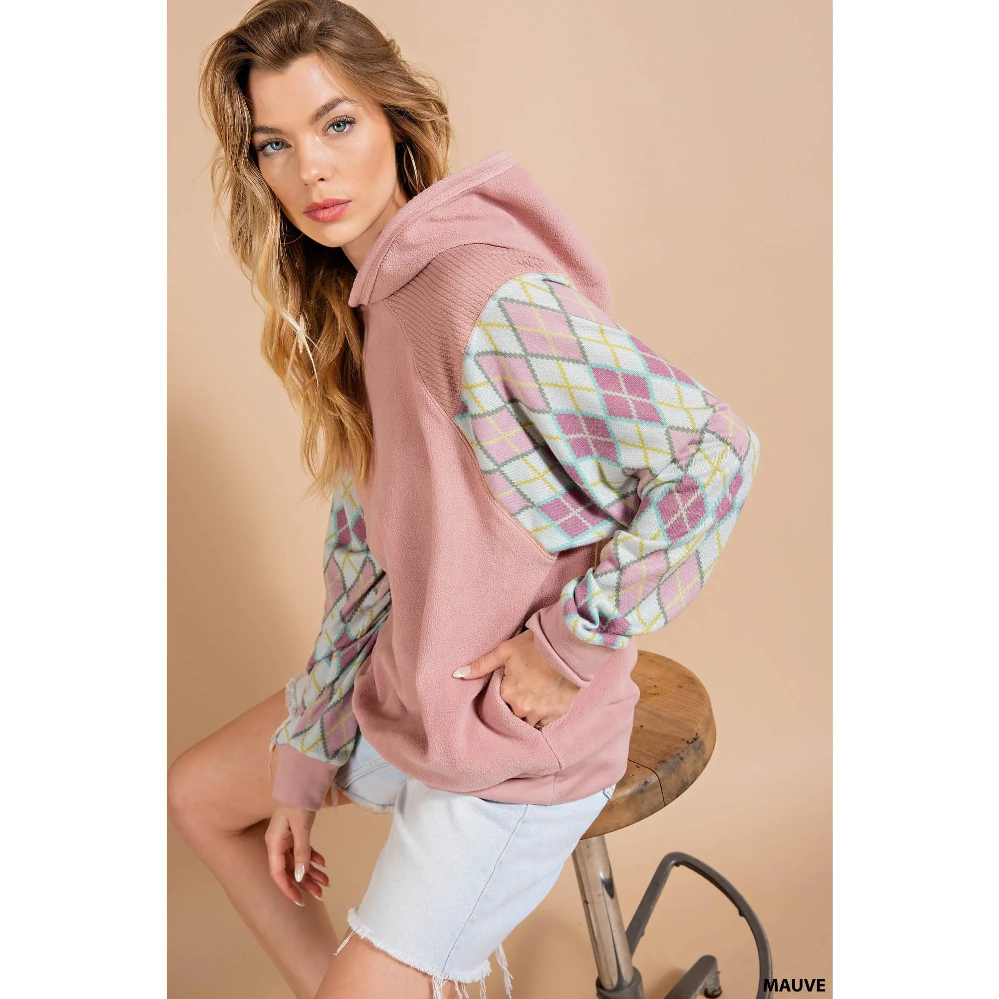Super Soft Harlequin Hoodie